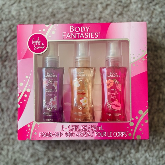 🌸🍨 Body Fantasies 3 piece fragrance set 🍨🌸 - Picture 1 of 2
